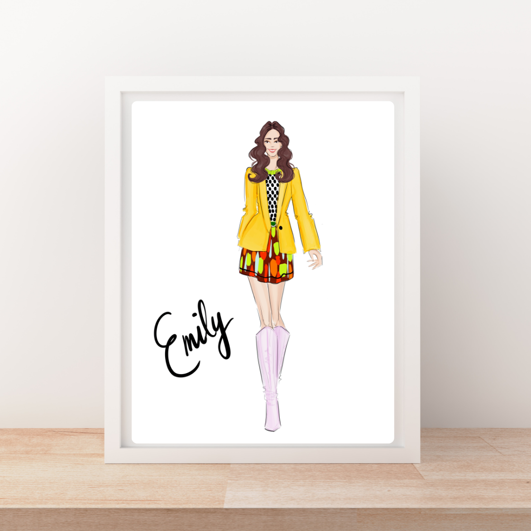 Custom Fashion Illustration