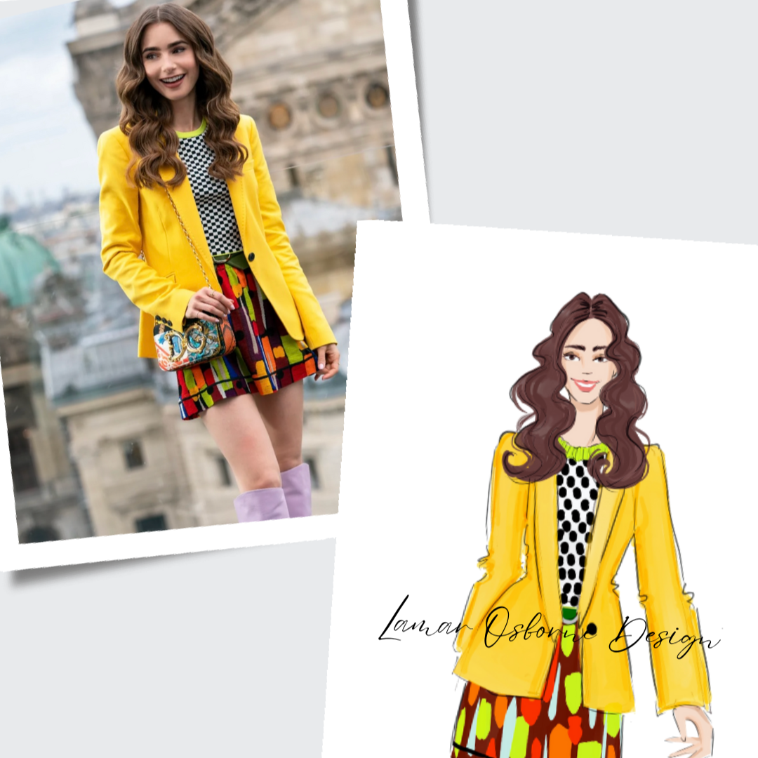 Custom Fashion Illustration